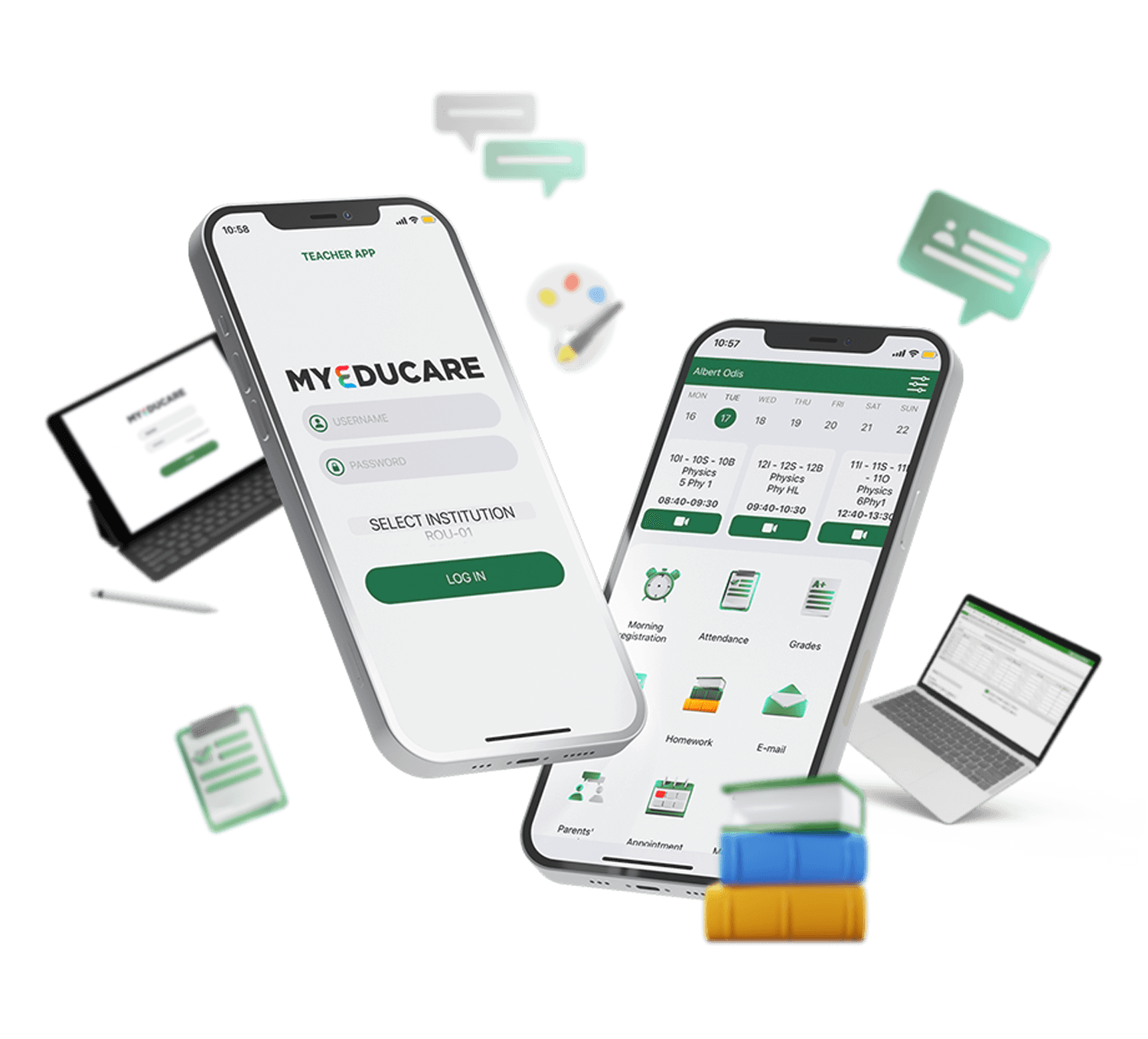 MyEDUcare digital school platform