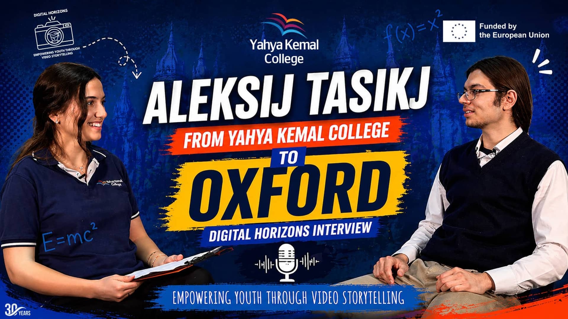 Aleksij Tasikj - From Yahya Kemal College to Oxford – Digital Horizons Interview